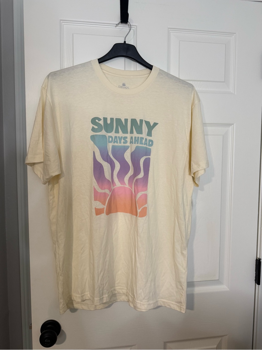 Sunny Days Ahead Graphic Tee - Cream